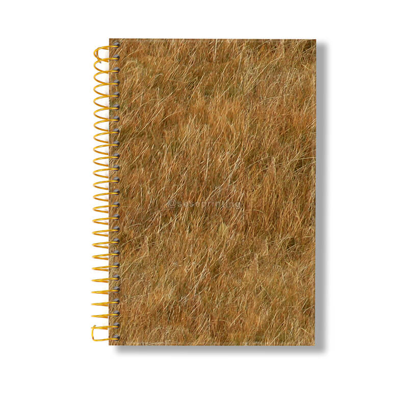 Customized Hardcover Sprayed Edges Journal Printing Spiral Bound Planner