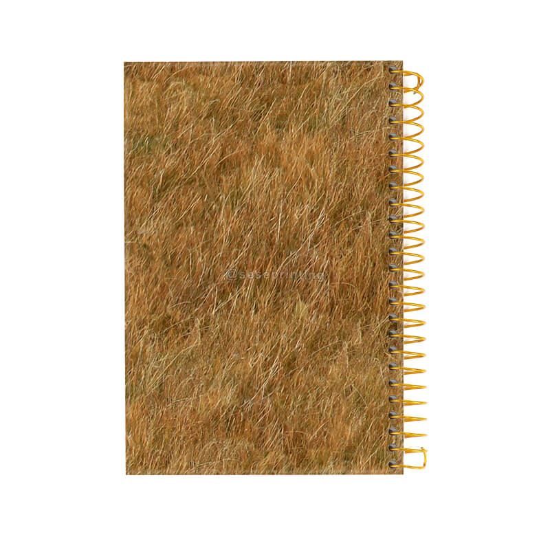 Customized Hardcover Sprayed Edges Journal Printing Spiral Bound Planner