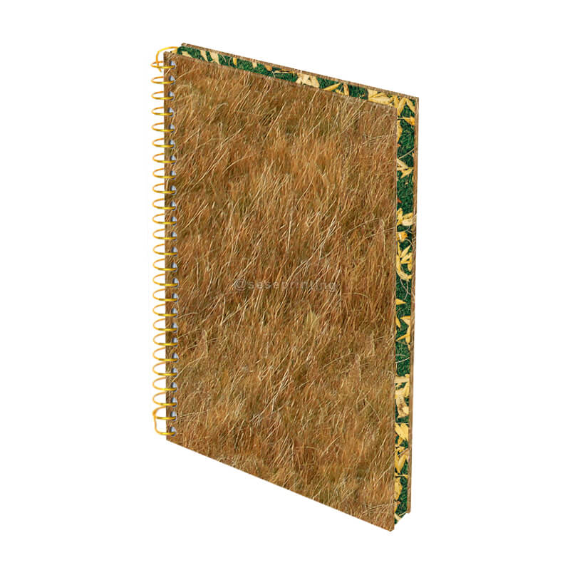 Customized Hardcover Sprayed Edges Journal Printing Spiral Bound Planner