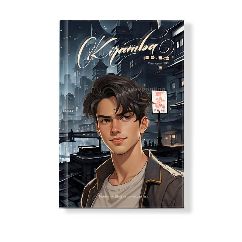 Book Publishing Hardcovers with Gold Foil on Cover and Gilded Edges