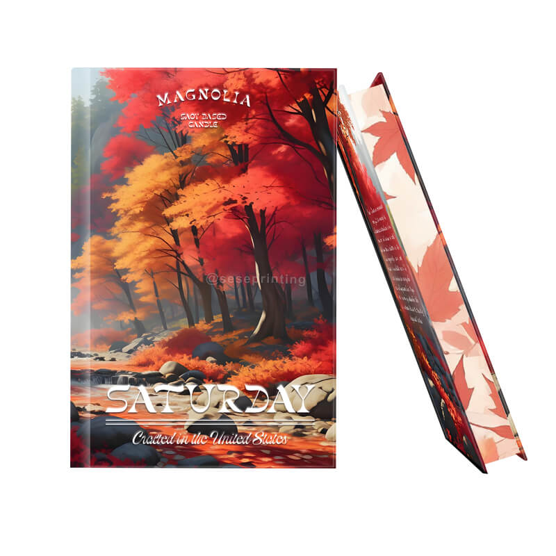 Special Edition Hardcover Fiction Novel with Pattern Sprayed Edges