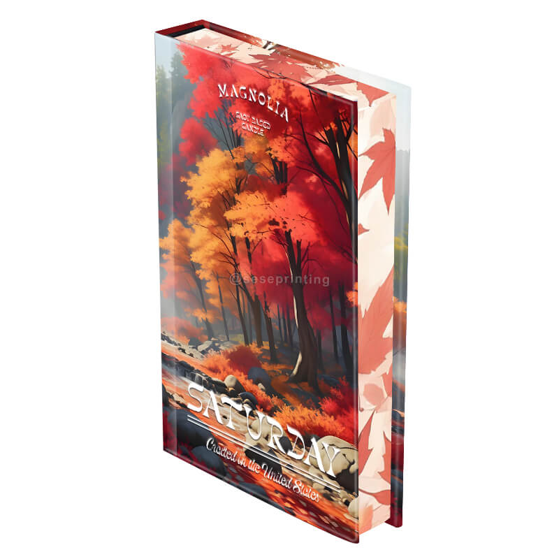 Special Edition Hardcover Fiction Novel with Pattern Sprayed Edges