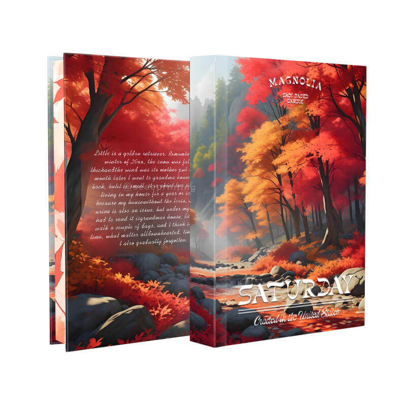 Special Edition Hardcover Fiction Novel with Pattern Sprayed Edges