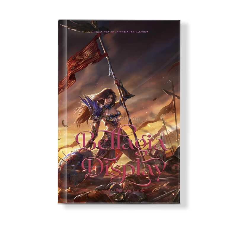 Personalized Hardbacks with Foil-Stamped and Stenciled Edges