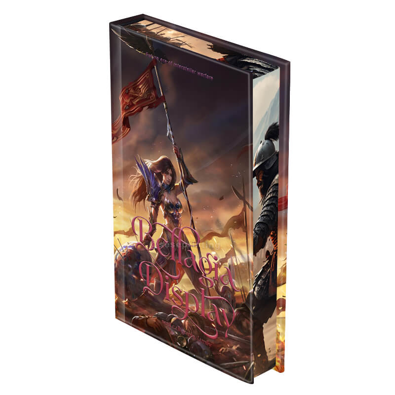Personalized Hardbacks with Foil-Stamped and Stenciled Edges