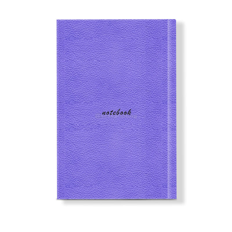 Leather Hardcover Journal Notebook with Colorful Sprayed Edges
