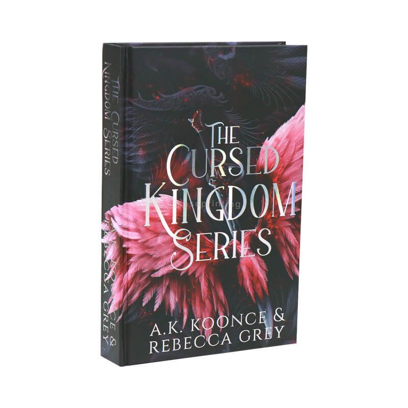 Special Editions of My Novel with Holographic Foil on Cover, Sprayed Edges and Ribbon