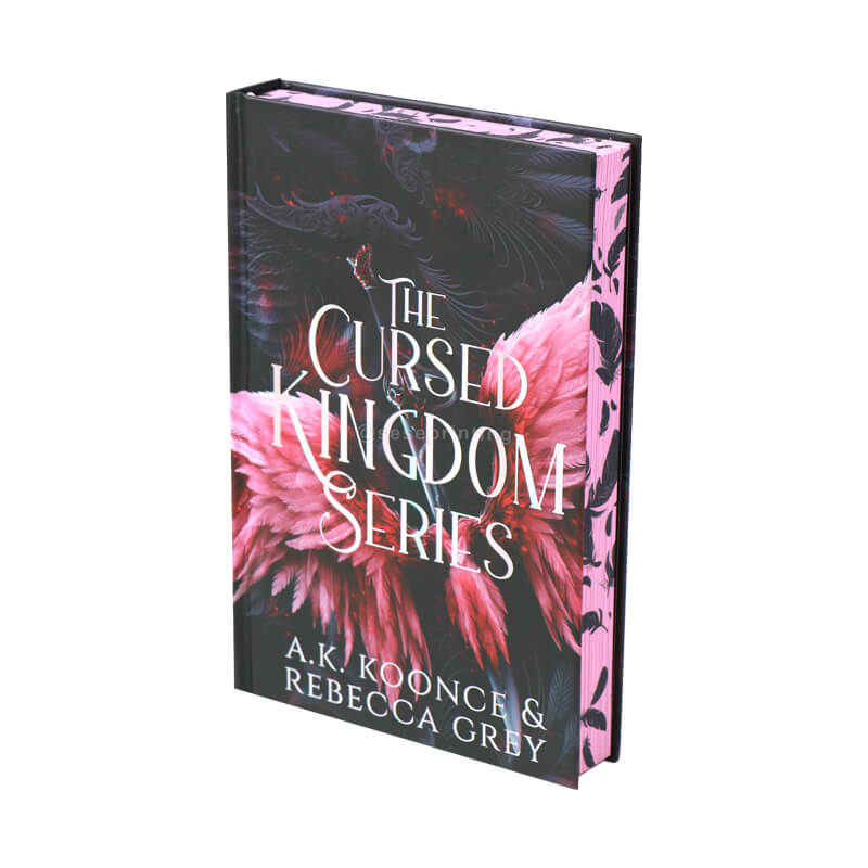 Special Editions of My Novel with Holographic Foil on Cover, Sprayed Edges and Ribbon