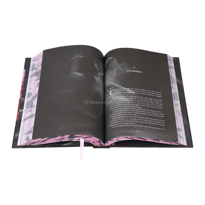 Special Editions of My Novel with Holographic Foil on Cover, Sprayed Edges and Ribbon