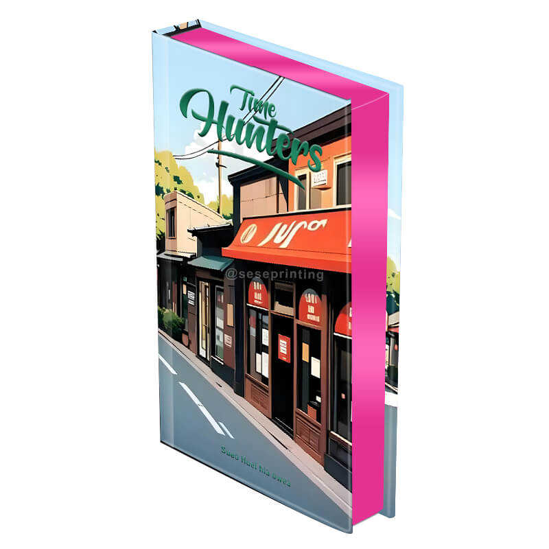 Make Your Own Hard Cover Book Printed with Sprayed Edges