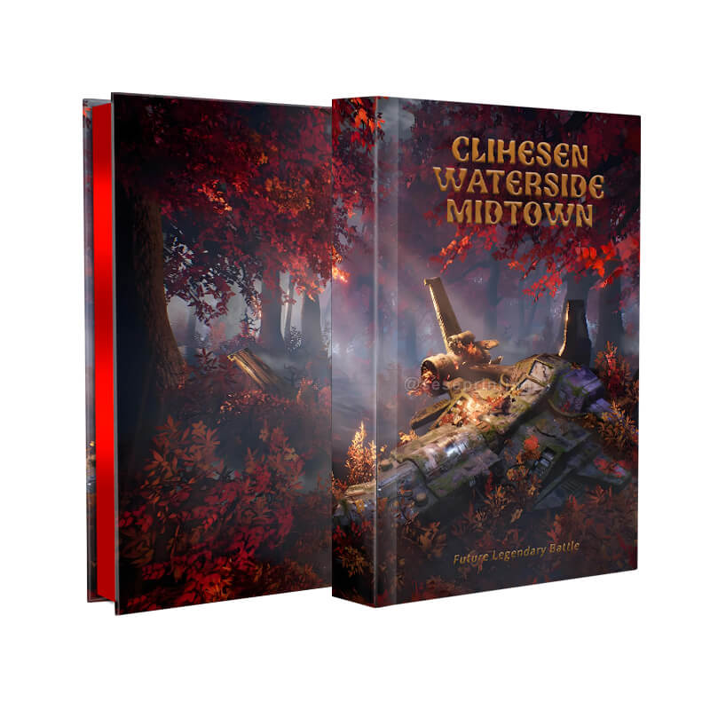 Custom Hardcover Book Printed Edges and Gold Foiling on the Cover