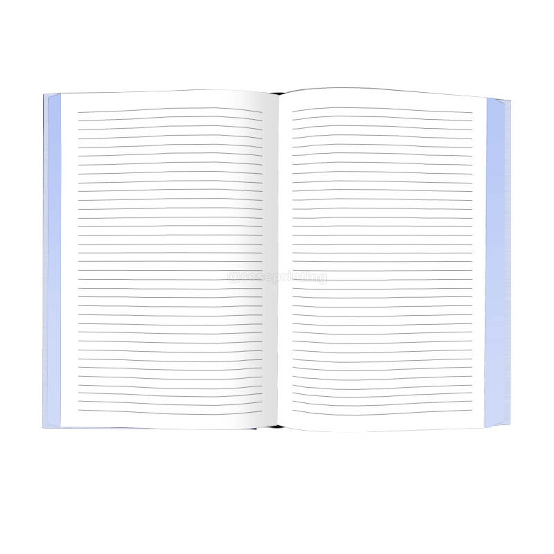 Printing Your Own Hardcover Journal Book with Sprayed Edges