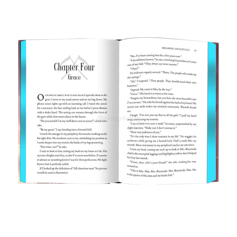Custom Foil Hardcover Limited Editions Book Printing Sprayed Edges