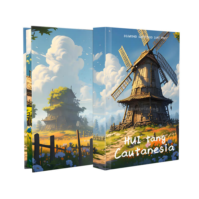 Premium Stenciled Edges Fiction Books with Custom Foil Covers