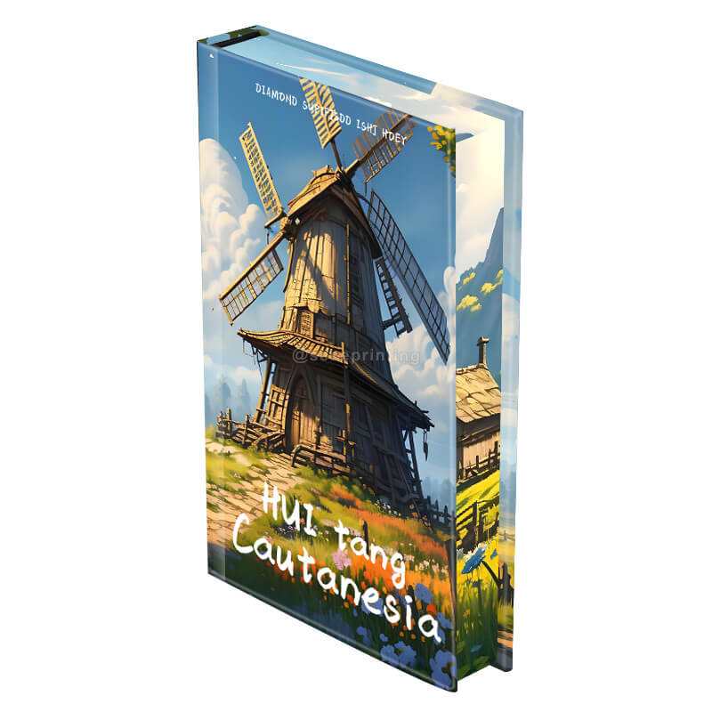 Premium Stenciled Edges Fiction Books with Custom Foil Covers