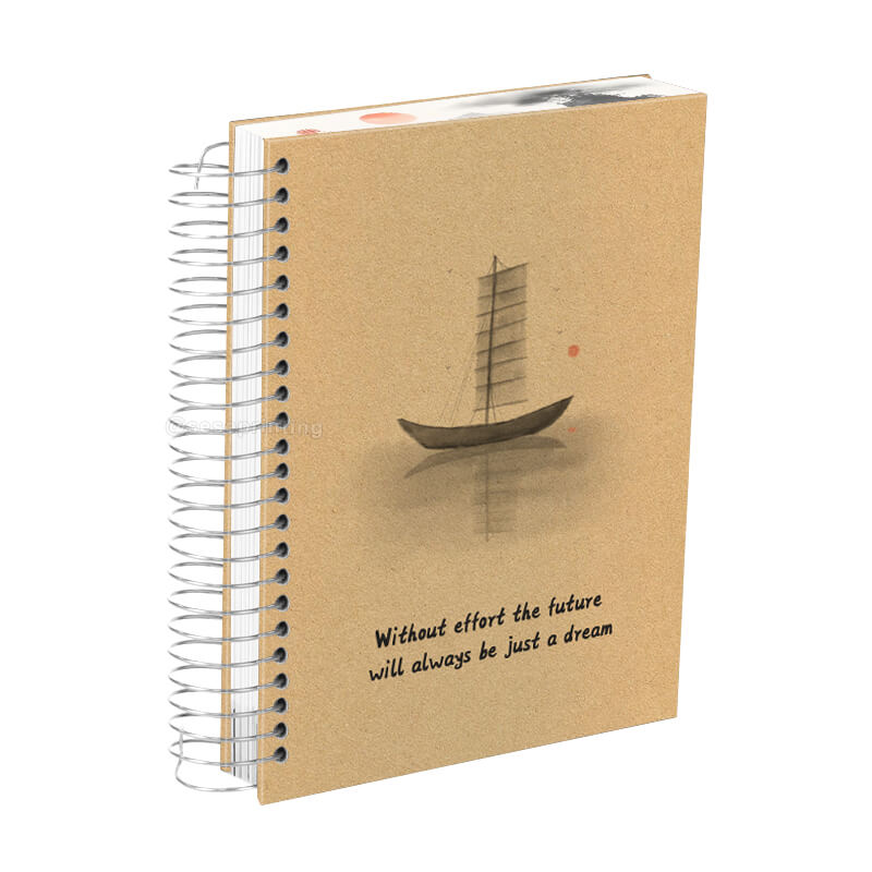 Customized Full Colour Printing Hardcover Planner with Sprayed Edges