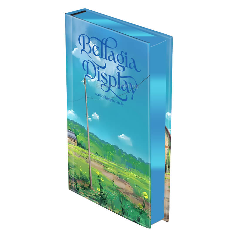 Personalized Sprayed Edge Hardcover Novels with Foil on the Cover