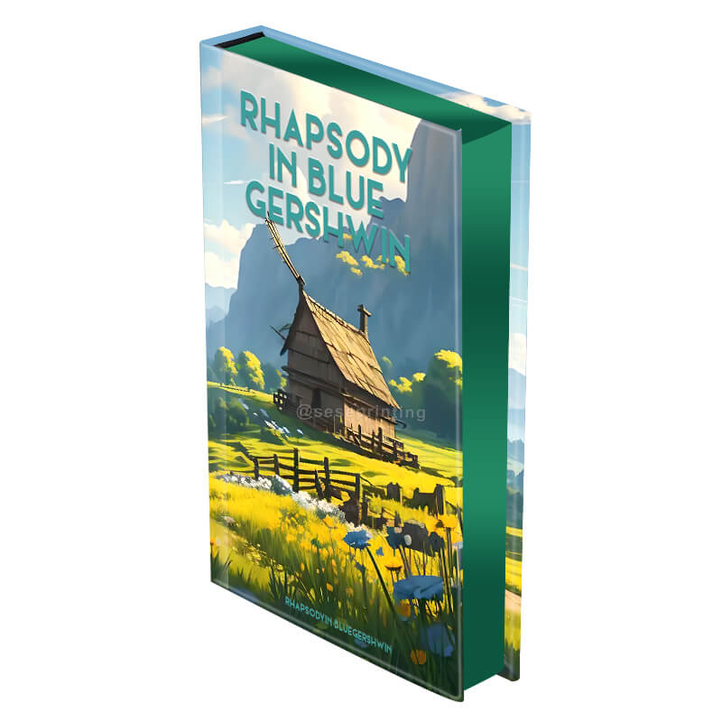 Bespoke Books Printed with Foil on the Covers and Sprayed Edges