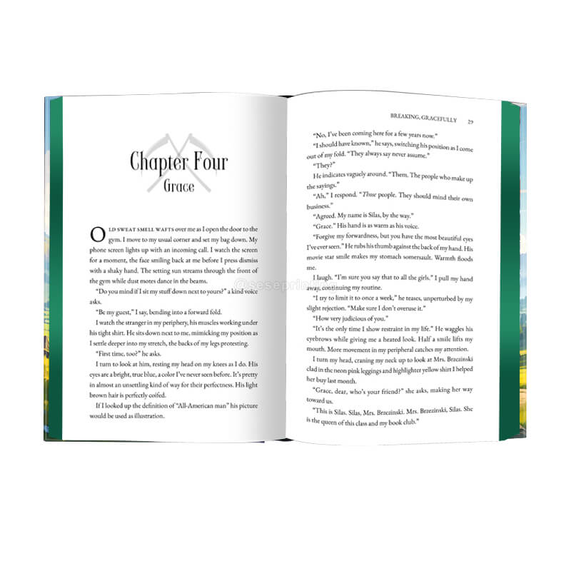 Bespoke Books Printed with Foil on the Covers and Sprayed Edges