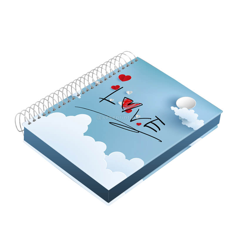 Create Your Own Journal Notebook Printing with Sprayed Edges