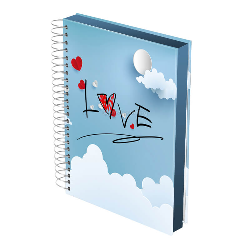Create Your Own Journal Notebook Printing with Sprayed Edges
