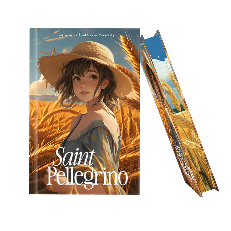 Luxury Spray Edges Hardcover Book Printing Special Edition Novel