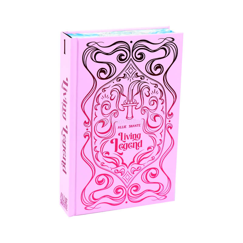 Hardback Special Edition Book with Stencilled Edges and Foiling Covers