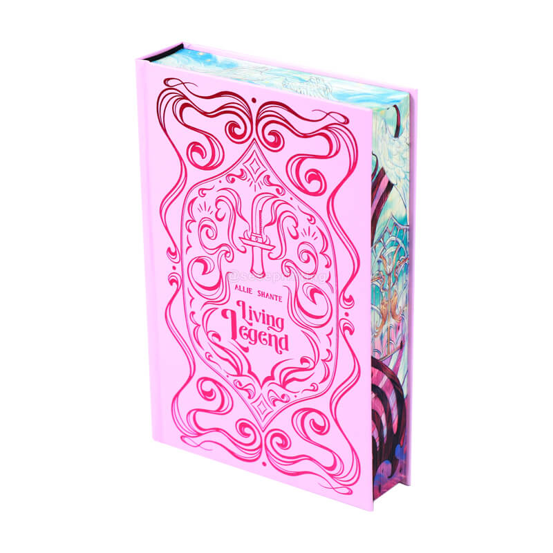 Hardback Special Edition Book with Stencilled Edges and Foiling Covers