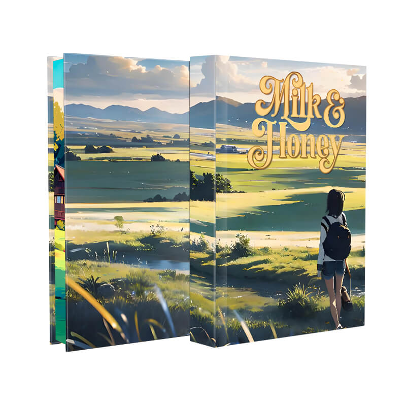 Foil Special Editions Hardcover Book with Pattern Stenciled Edges