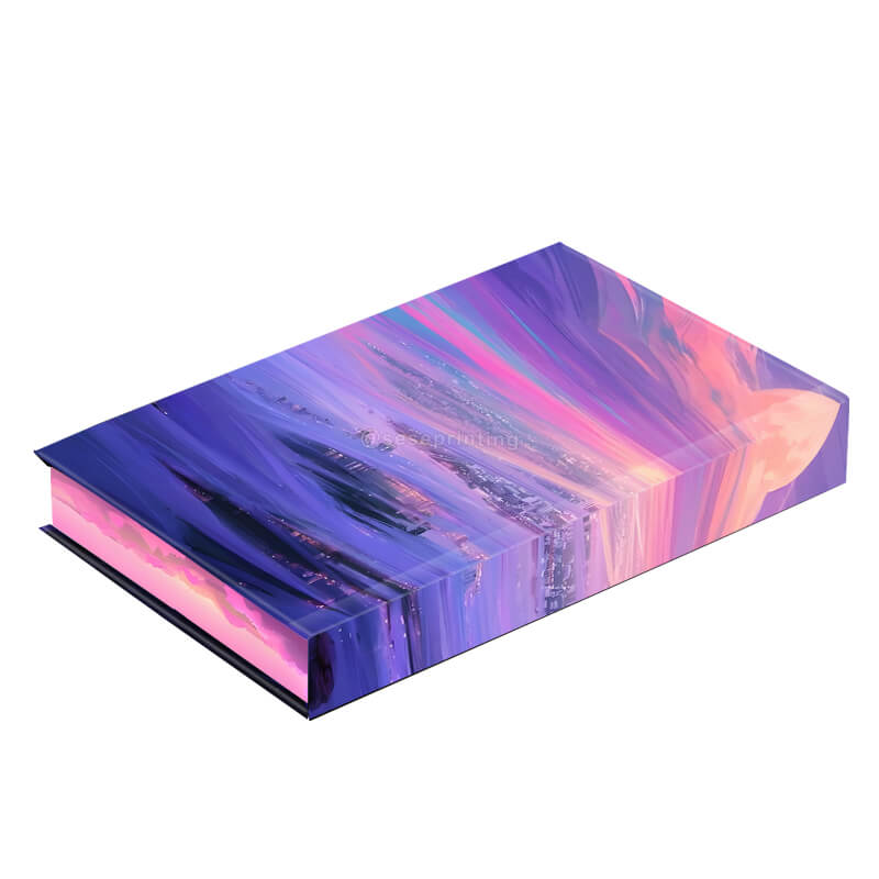 Romance Fiction Books with Foiling Cover and Sprayed Edges