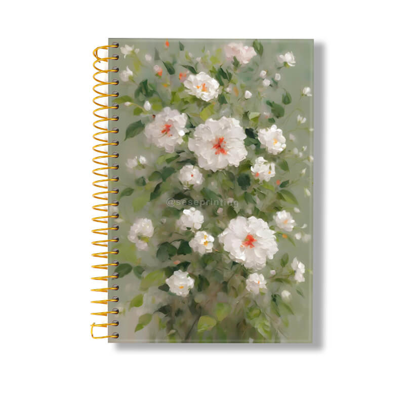 Customizable Interior Page Format Spiral Notebook for Students
