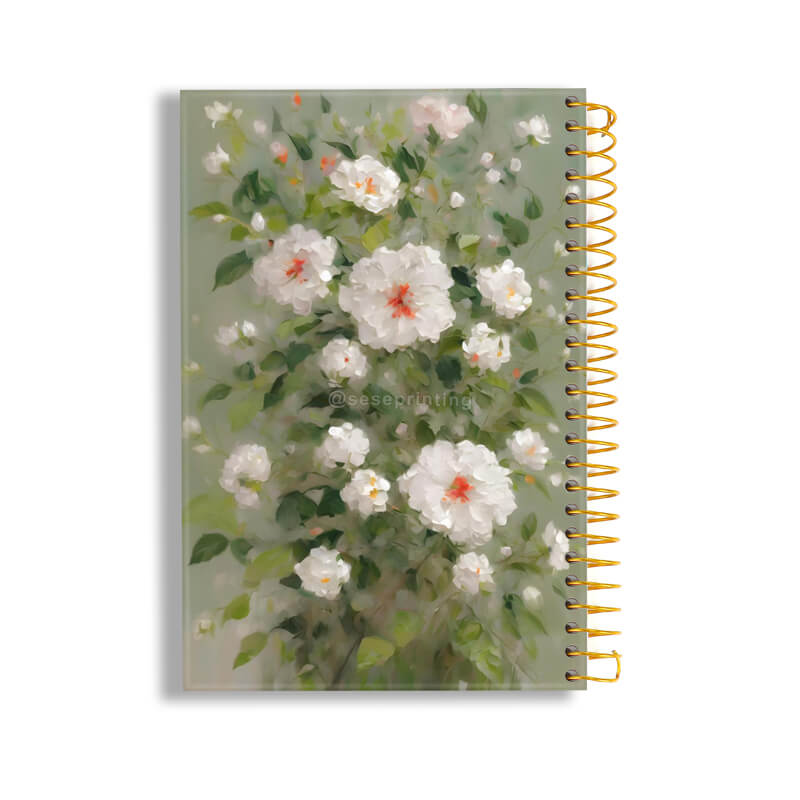 Customizable Interior Page Format Spiral Notebook for Students