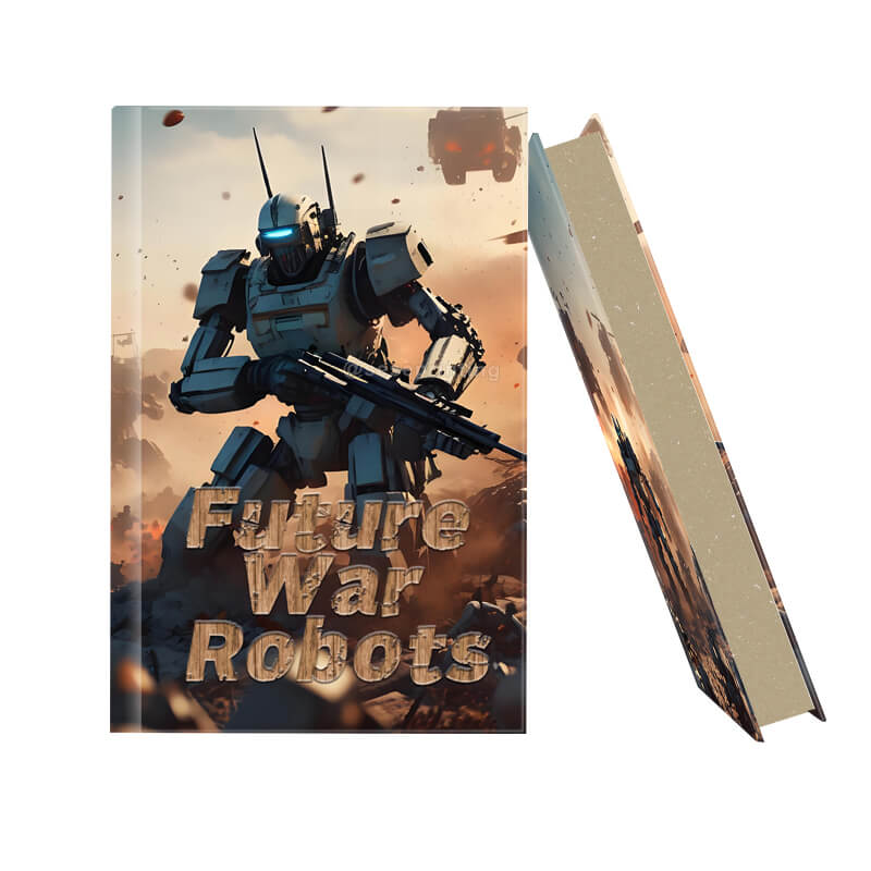 Special Edition Book with Foil Words on the Cover and Sprayed Edges