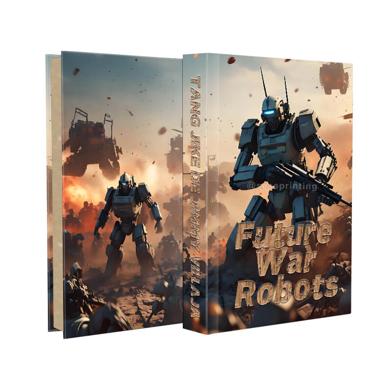 Special Edition Book with Foil Words on the Cover and Sprayed Edges