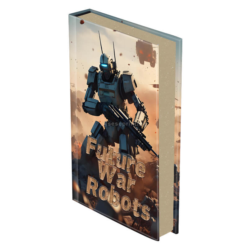 Special Edition Book with Foil Words on the Cover and Sprayed Edges