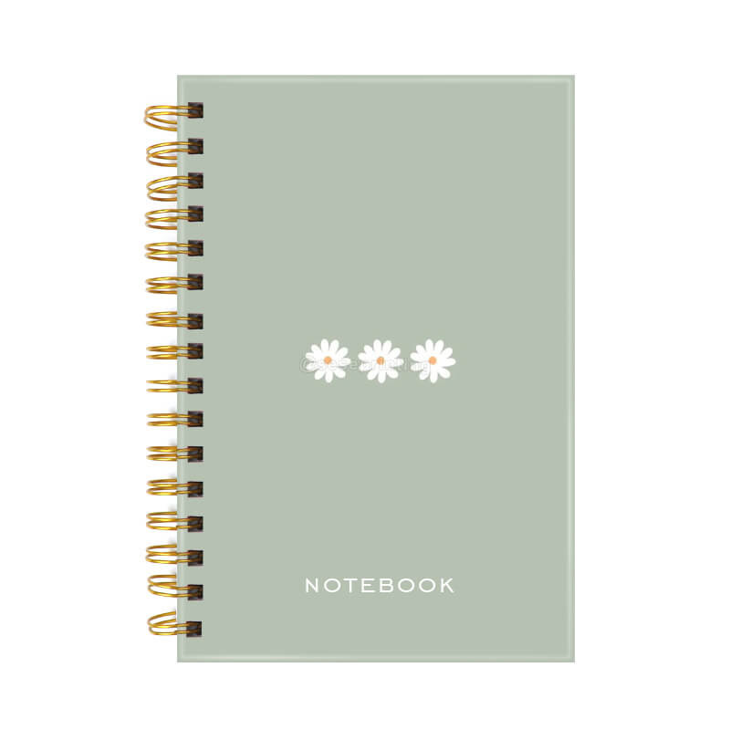 Custom Journal Printing Coil Bound Hardcover Notebook Planner