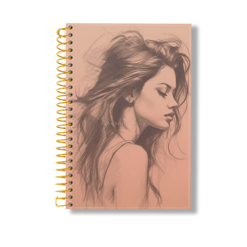 Spiral Notebook Custom Printing Hardcover Daily Planner Organizer