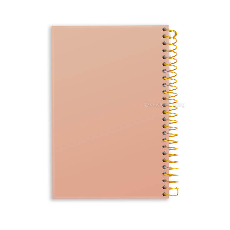 Spiral Notebook Custom Printing Hardcover Daily Planner Organizer