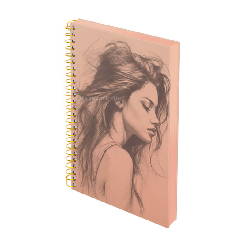 Spiral Notebook Custom Printing Hardcover Daily Planner Organizer