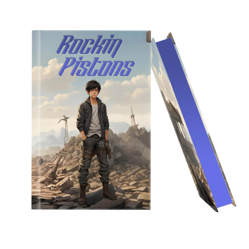 Special Edition Hardback Book with Foil on Cover and Sprayed Edges