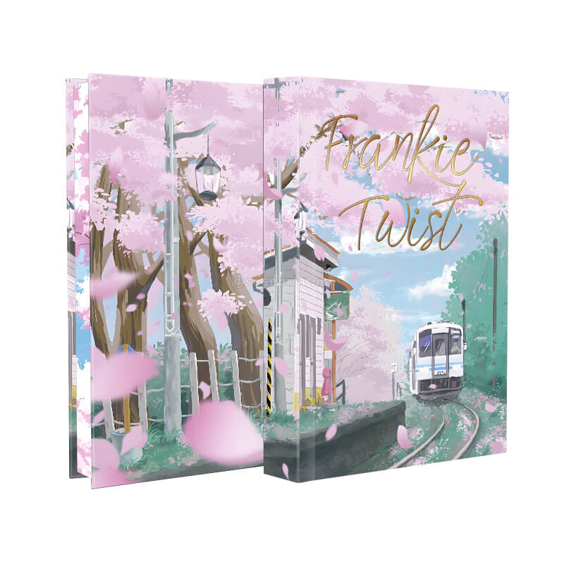 Publishing Hardcover Book with Gold Foil Cover and Sprayed Edges