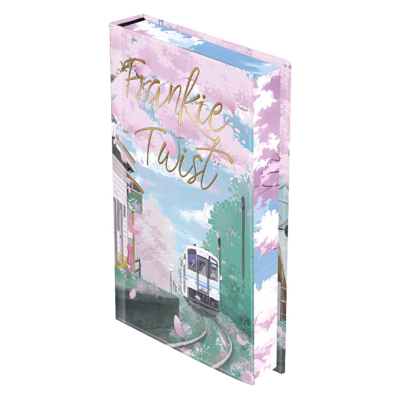 Publishing Hardcover Book with Gold Foil Cover and Sprayed Edges