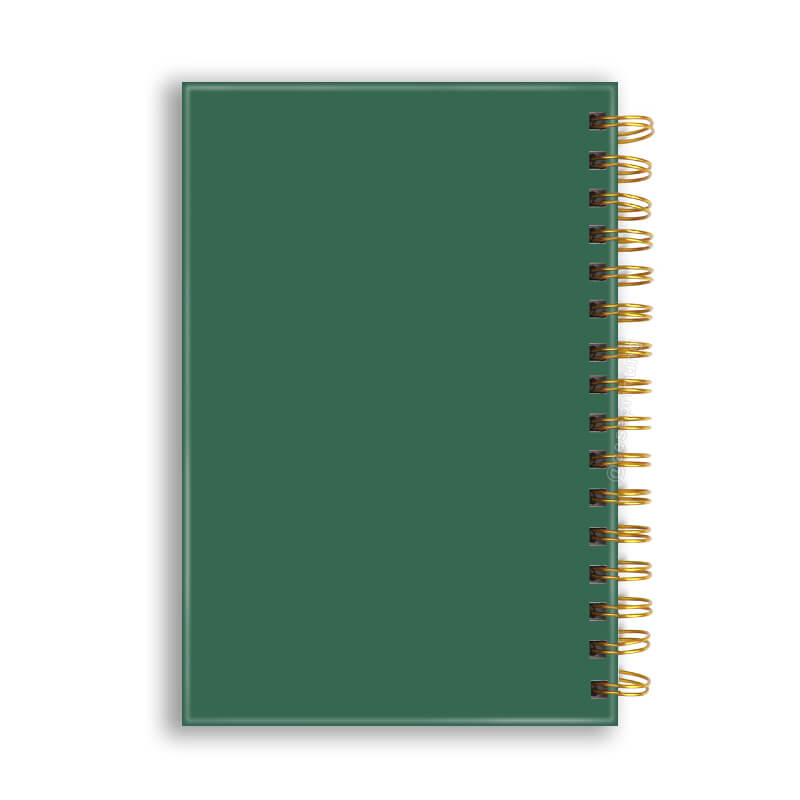 Custom Printing Double Spiral Hardcover Daily Notebook Journal