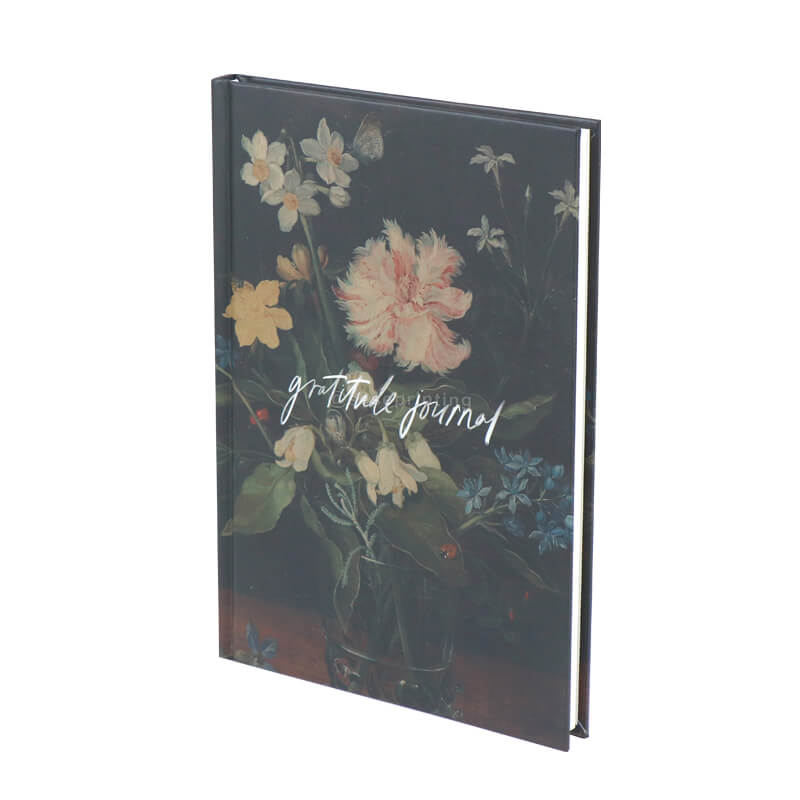 Custom Hardcover Grateful Journal Printing Daily Self Care Planner
