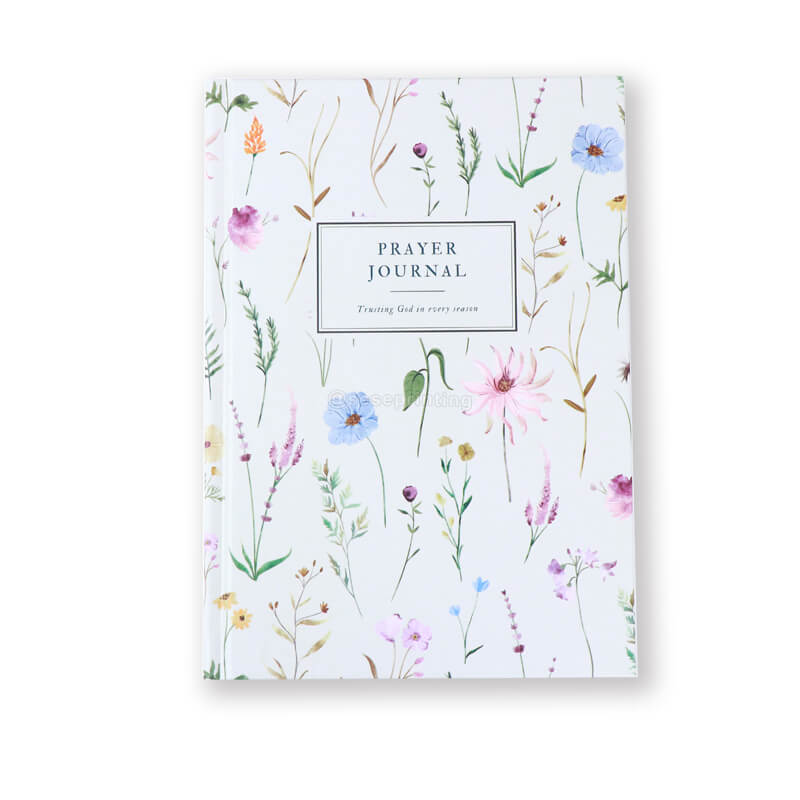 Create Your Own Notebook Hardcover Prayer Journal with Custom Pages