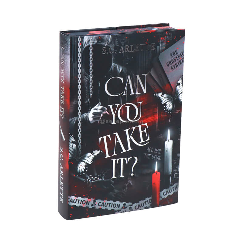 6*9 in Hardcover Book Including Sprayed Edges and Dust Jacket with Foiling