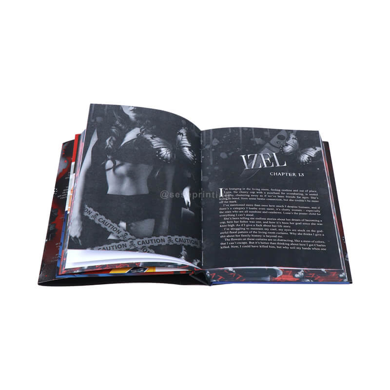 6*9 in Hardcover Book Including Sprayed Edges and Dust Jacket with Foiling