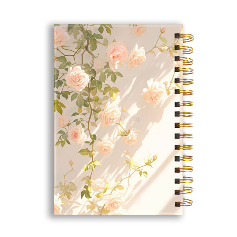 Custom Hardcover Coil Notebook Printing Spiral Journal Supplier