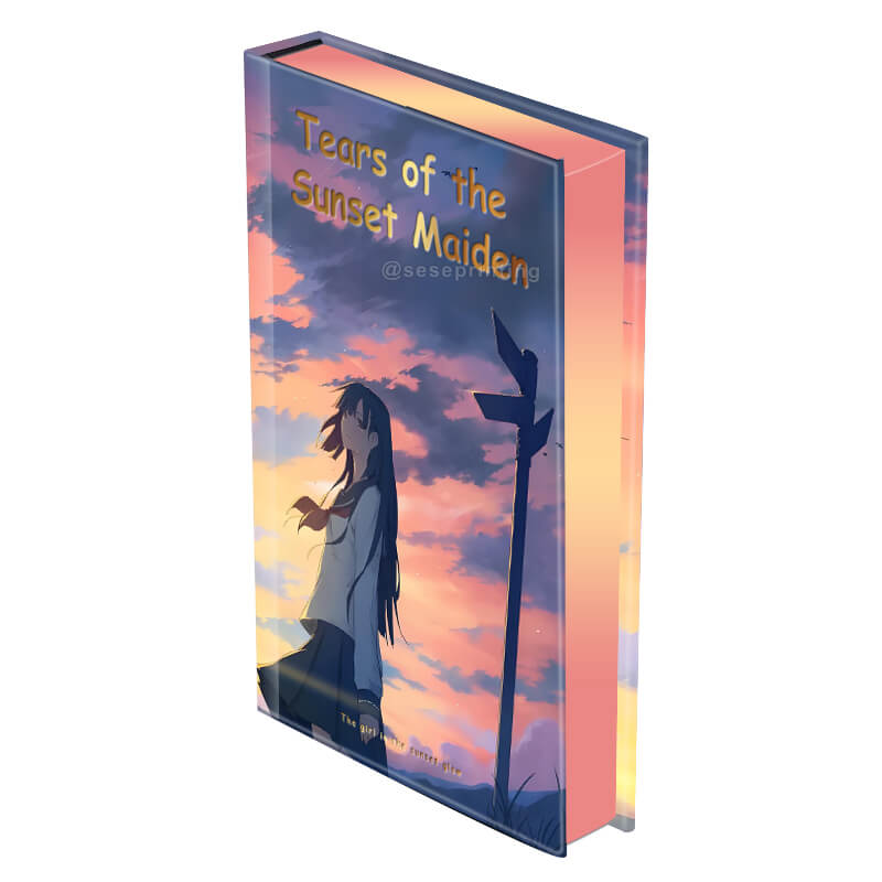 Custom Hardcover Book Printing Foil on Cover and Sprayed Edges
