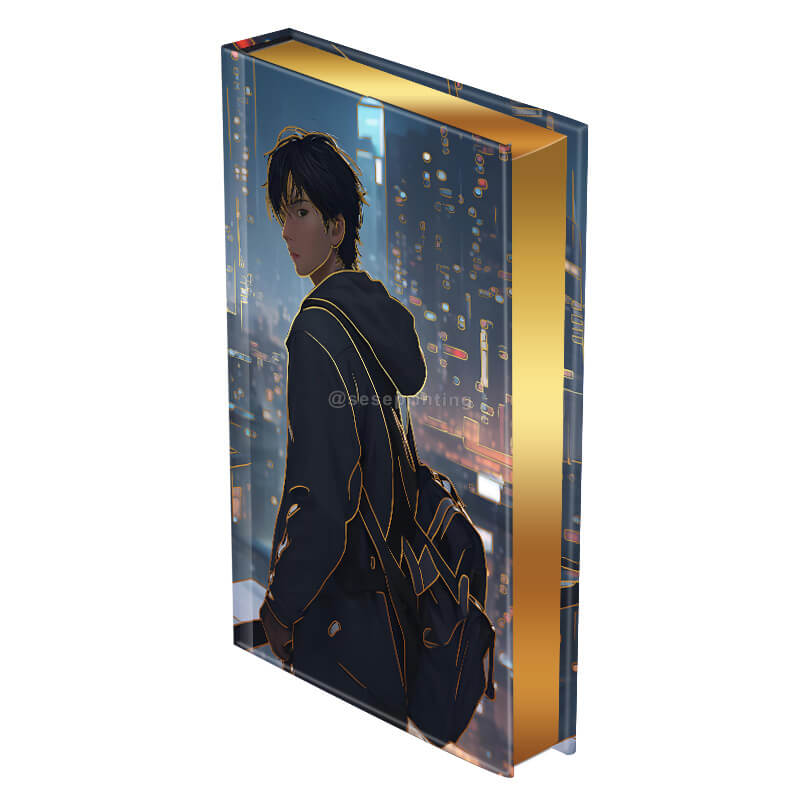 Design Your Hardcover Book with Gold Foil Stamping and Sprayed Edges